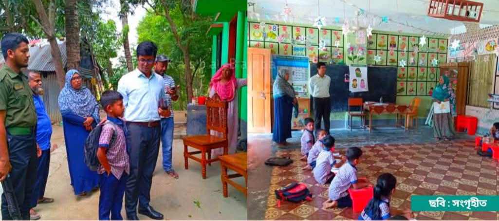 কসবা উপজেলার বিভিন্ন শিক্ষা প্রতিষ্ঠানে নির্বাহী অফিসারের  পরিদর্শন।