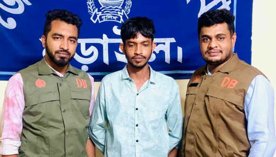 নড়াইলে ডিবির ওসি শাহাদারা খান’র নেতৃত্বে অভিযান গাঁজাসহ একজন গ্রেফতার