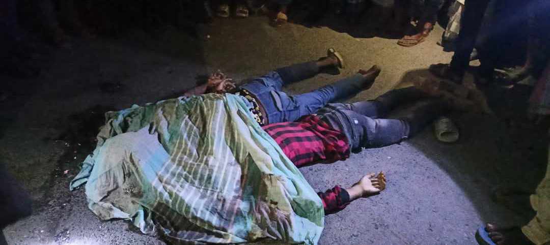 গাইবান্ধায় ট্রাকের ধাক্কায় ২ মোটরসাইকেল আরোহী নিহত, আহত ২