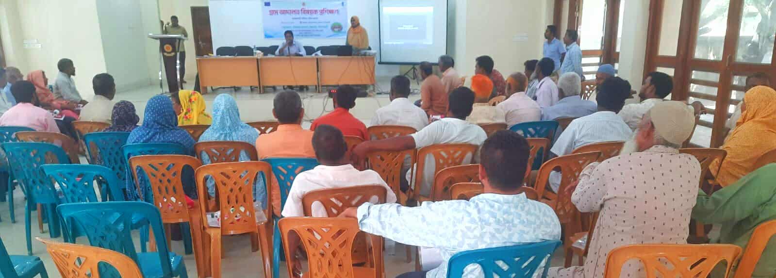 জলঢাকায় গ্রাম আদালত বিষয়ক প্রশিক্ষণ অনুষ্ঠিত