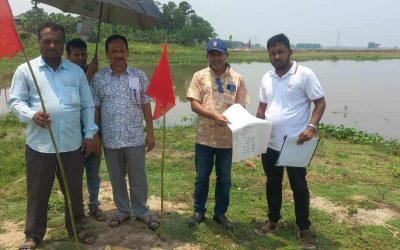 বিজয়নগরে সোনাই নদীর পুনঃখননকৃত দুই পাড়ের মাটি অপসারণে জেলা প্রশাসনের নির্দেশে