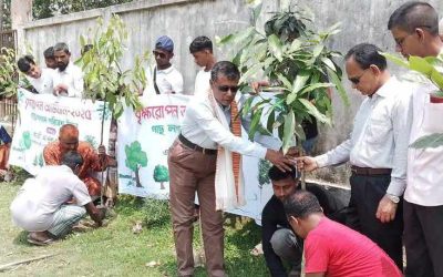 শ্রমিক দিবসে কৃষি শ্রমিকদের সম্মানে গাইবান্ধায় পালিত হলো বৃক্ষ রোপন কর্মসূচি