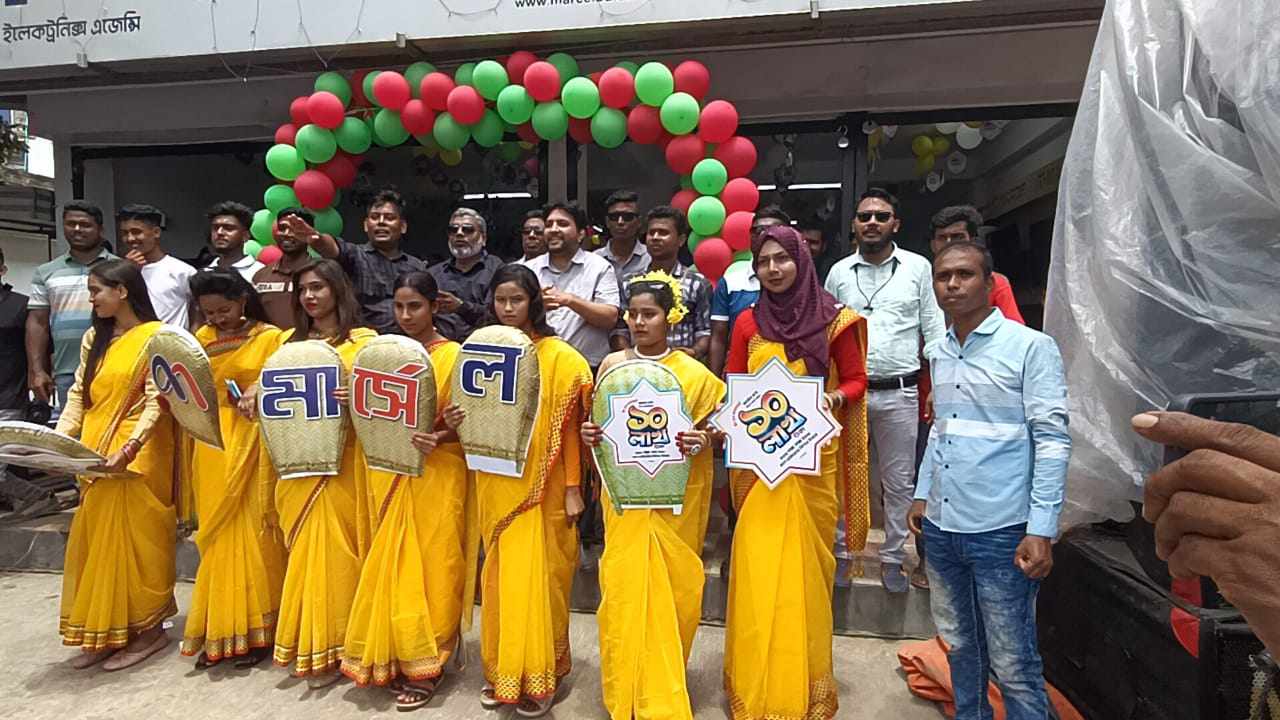 শার্শায় মার্সেল ডিজিটাল ক্যাম্পেইনে চিত্রনায়ক অমিত হাসান
