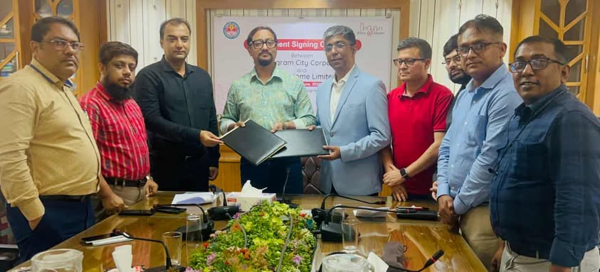 তারের জঞ্জাল সরাতে ফাইবার অ্যাট হোমের সঙ্গে চসিকের চুক্তি, স্মার্ট চট্টগ্রাম হবে ঝুলন্ত তারমুক্ত:- মেয়র ডা. শাহাদাত