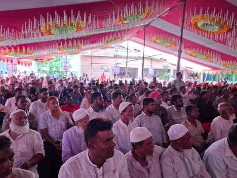 চরভদ্রাসন উপজেলা বিএনপির কর্মী সম্মেলন দলের ভেদাভেদ ভুলে দেশ নায়ক  তারেক রহমানের নেতৃত্বে  দেশ গঠনে এগিয়ে আসুন :শহিদুল ইসলাম বাবুল
