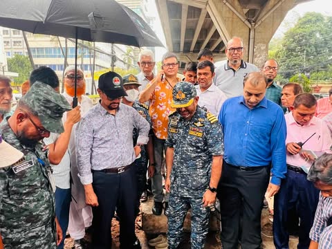 আগ্রাবাদ বাণিজ্যিক এলাকার জলাবদ্ধতা কমাবে বক্স কালভার্ট খনন:-  মেয়র ডা. শাহাদাত হোসেন