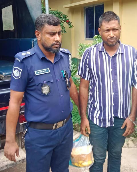 চরভদ্রাসনে যাবত জীবন সাজাপ্রাপ্ত আসামী আটক