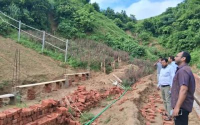 নগরীর রূপসী পাহাড়ে আর সি সি পিলার নির্মাণের সময় তিন শ্রমিক আটক