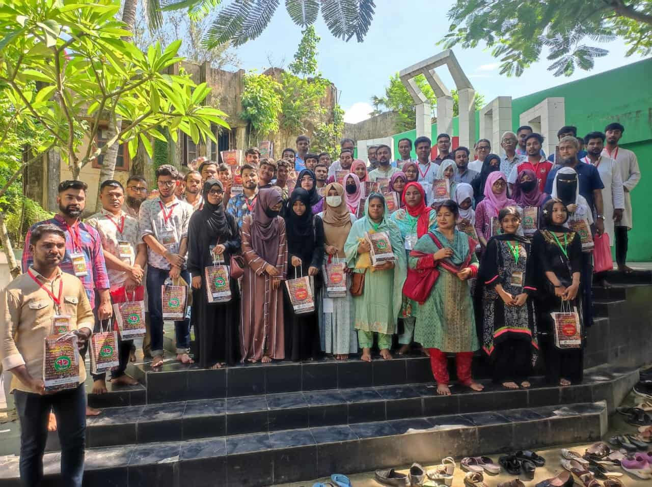 নবীনগরে ৭১ পাঠচক্রের ৩য় বর্ষ ও বই উপহার উৎসব পালন