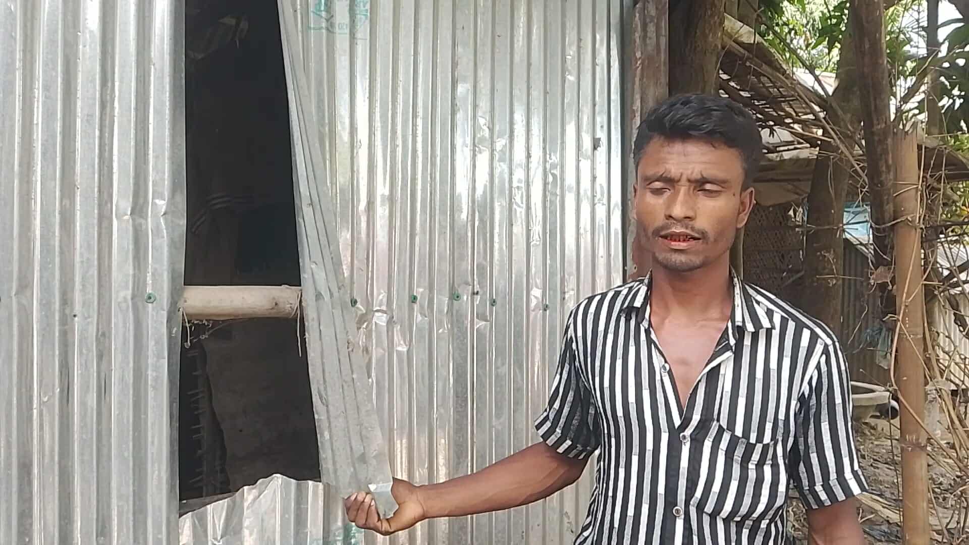 পূর্বধলায় বসতবাড়িতে হামলা ও নগদ অর্থ লুটের ঘটনা
