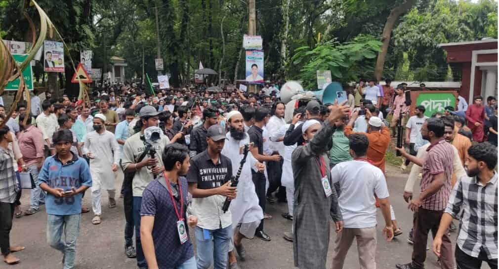 ফরিদপুরে জাতীয় নাগরিক পার্টির :দেশ গড়তে জুলাই পদযাত্রা 