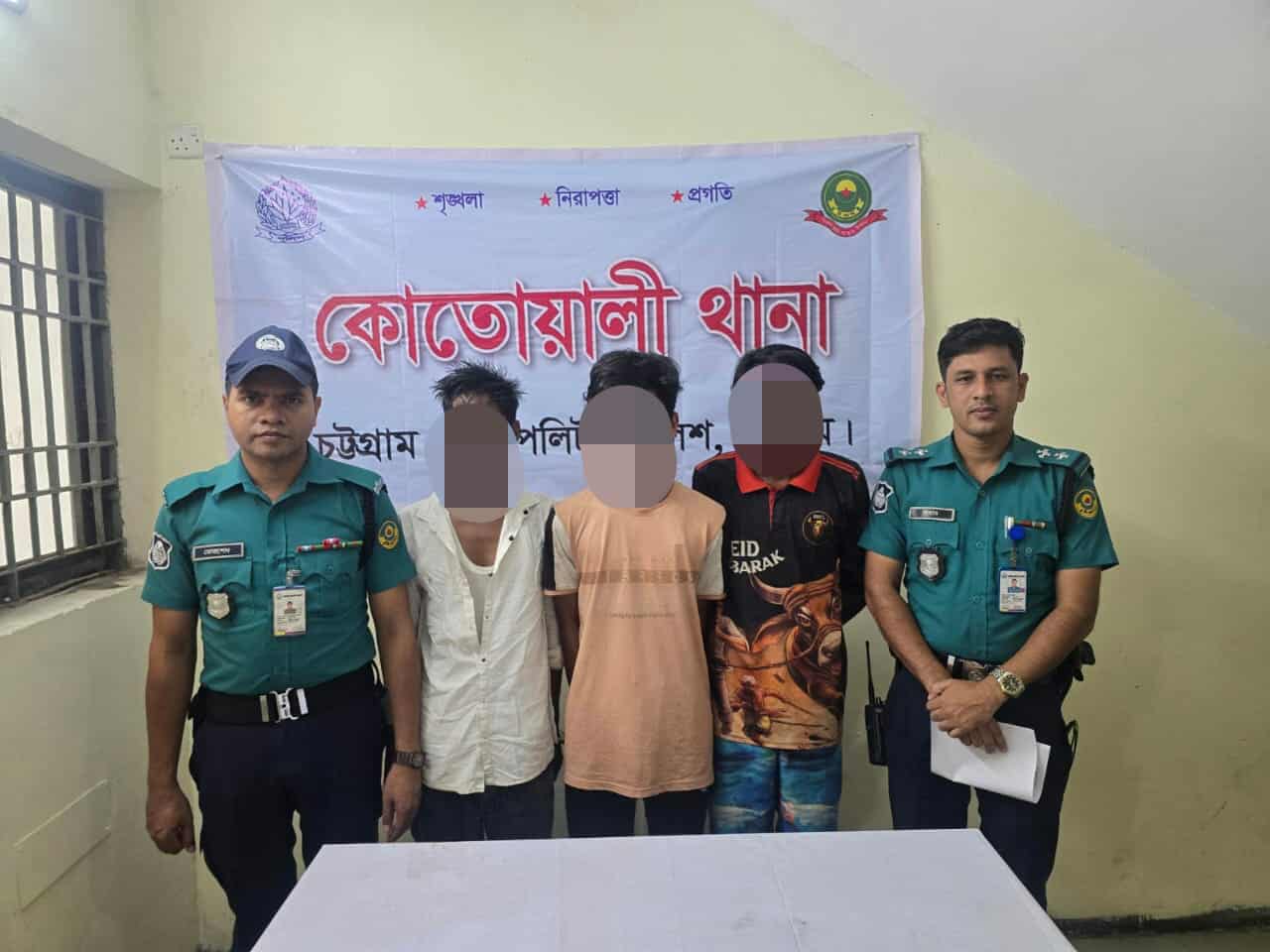 নগরীতে ছিনতাই হওয়া সিএনজি ২ ঘন্টায় উদ্ধার, গ্রেফতার ০৩