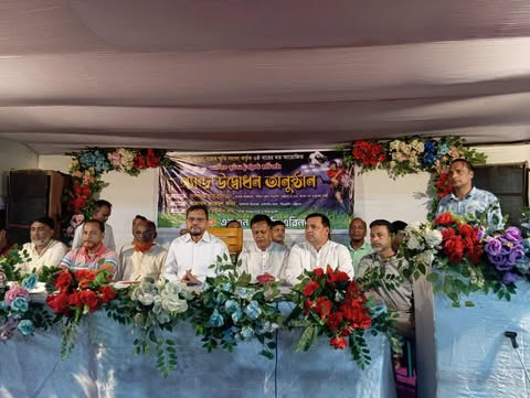 হাজী আব্দুস সাত্তার স্মৃতি সংসদ ফুটবল টুর্নামেন্ট উদ্বোধন