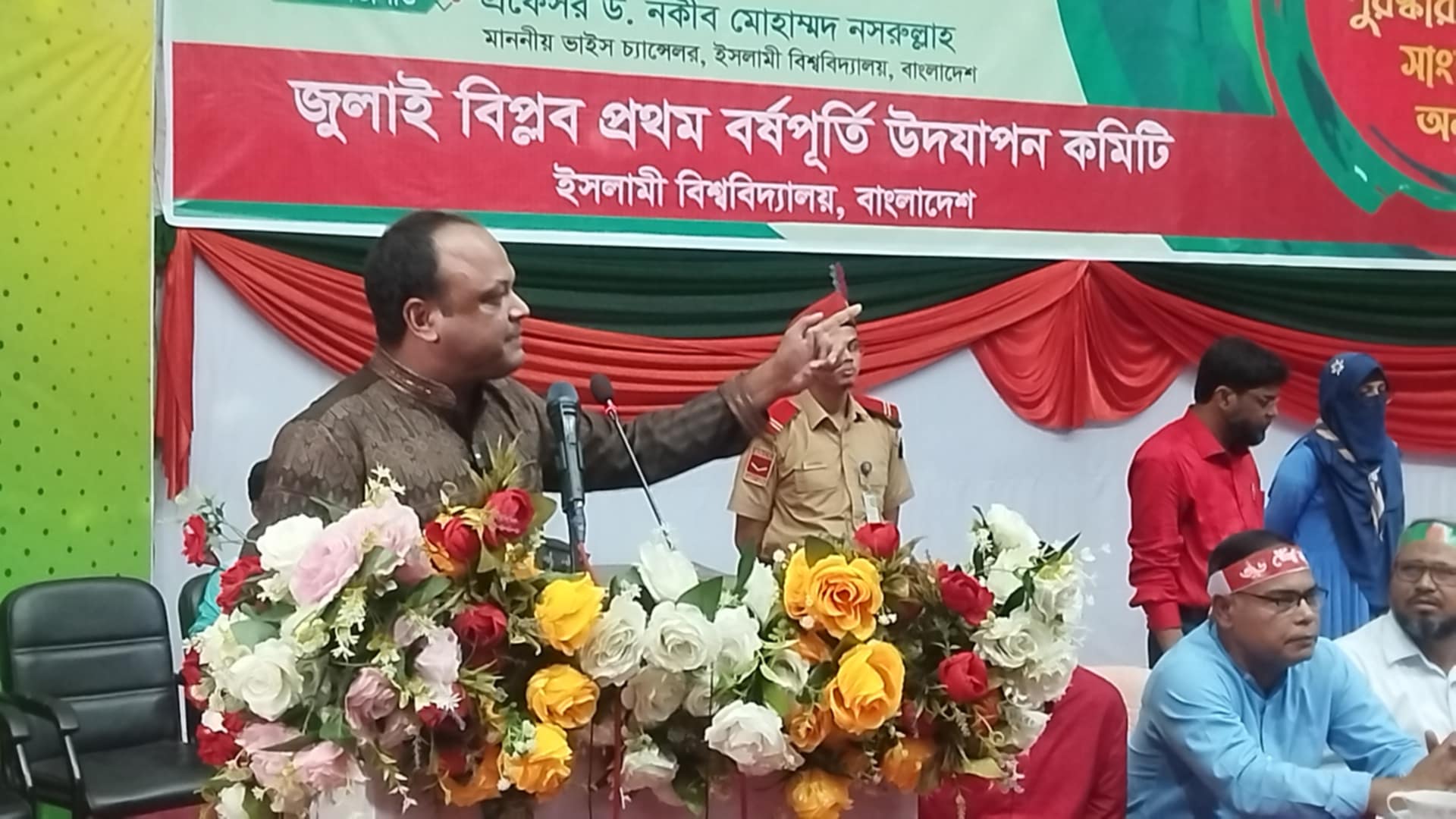 সপ্তাহের মধ্যে ফ্যাসিস্টদের ব্যবস্থা না নিলে প্রশাসনকে লাল কার্ড: শাখা ছাত্রদল আহ্বায়ক