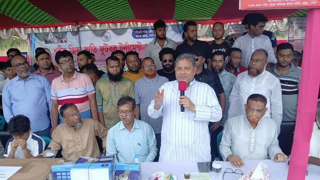 স্পেন প্রবাসী ইউনুস আলী উদ্যোগে শহীদ জিয়া স্মৃতি  ফুটবল টুর্নামেন্ট