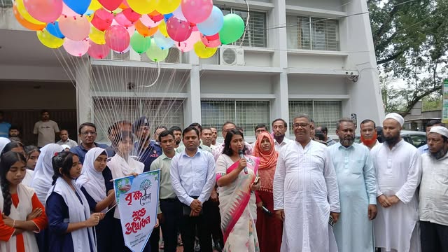 চরভদ্রাসনে বৃক্ষ মেলার উদ্বোধনী অনুষ্ঠান সম্পন্ন