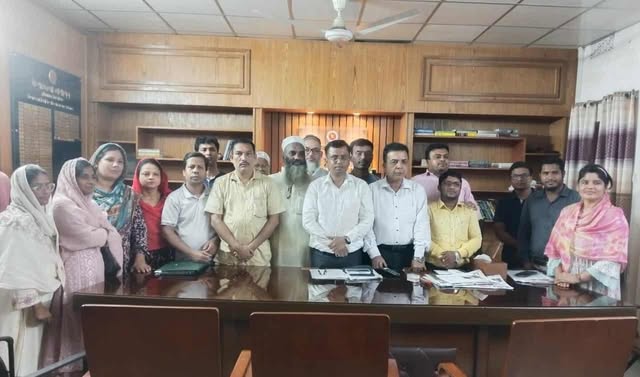 কুলিয়ারচরে স্থানীয় সাংবাদিকদের সাথে নবাগত ইউএনও মো. ইয়াসিন খন্দকারের মতবিনিময়