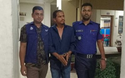 নারায়ণগঞ্জের সন্ত্রাসী শুটার রিয়াজ গোয়াইনঘাটে আটক!