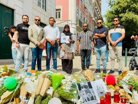লিসবনে ট্রাম দুর্ঘটনায় ১৬ জনের প্রাণহানি নিহতদের স্মরণে কাজা দো বাংলাদেশের শ্রদ্ধা নিবেদন