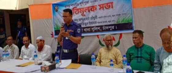 কচুয়ায় দুর্গাপূজা উপলক্ষে পুলিশের প্রস্তুতিমূলক সভা