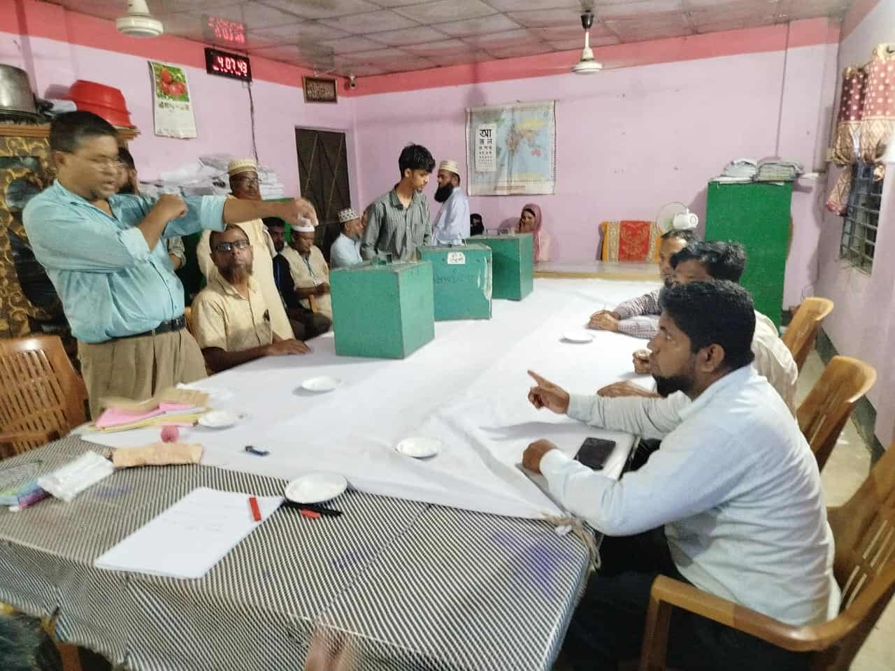 কসবায় দারুস সুন্নাহ দাখিল মাদ্রাসার অভিভাবক প্রতিনিধি নির্বাচন সম্পূর্ণ