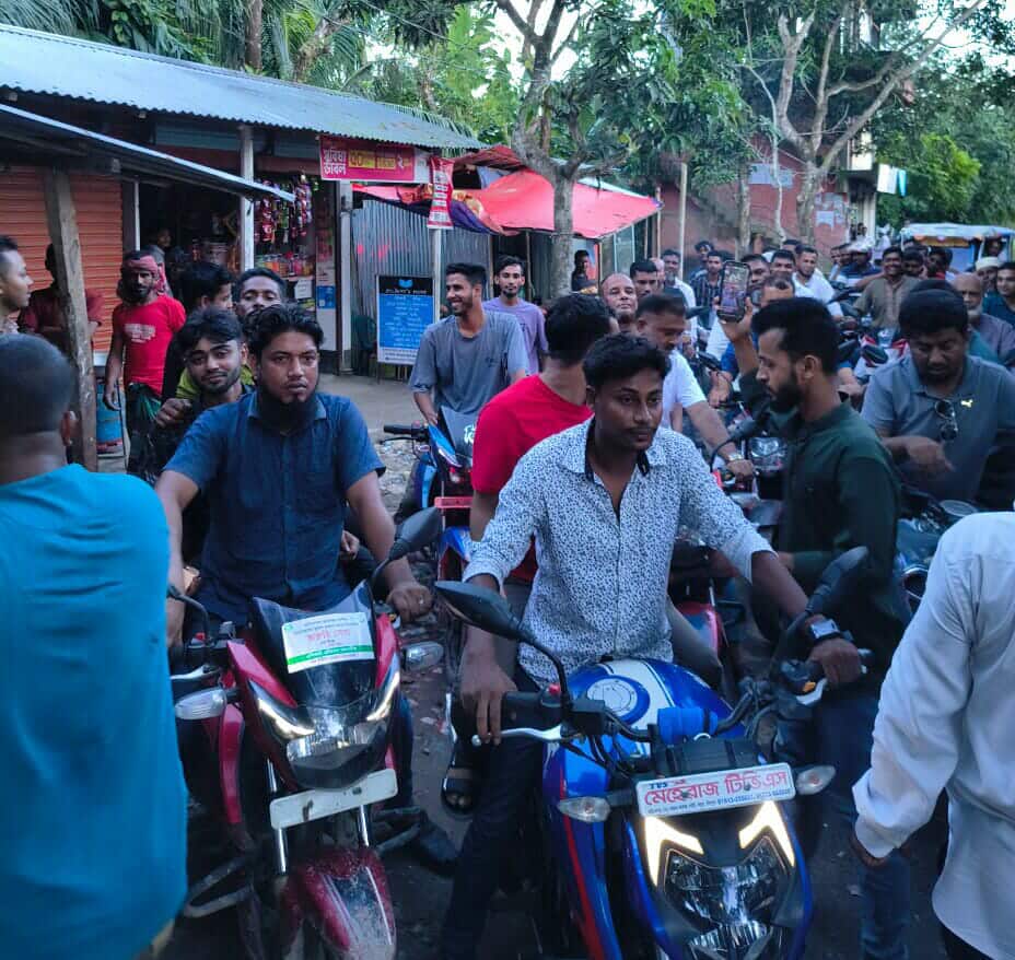 কচুয়ার গোহট উত্তর ইউনিয়ন বিএনপির উদ্যোগে ড. আনম এহসানুলহক মিলনের পক্ষে গনসংযোগ