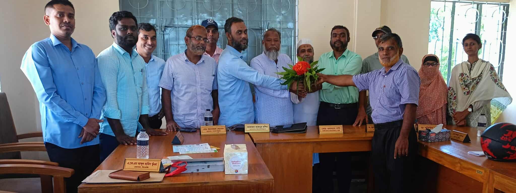 লংগদু সরকারি মডেল কলেজে নতুন অধ্যক্ষের যোগদান