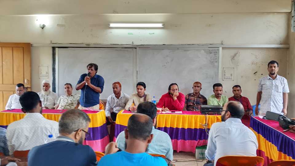 সোনার বাংলা উচ্চ বিদ্যালয় নারী শিক্ষার উন্নয়নে করণীয় শীর্ষক আলোচনা সভা