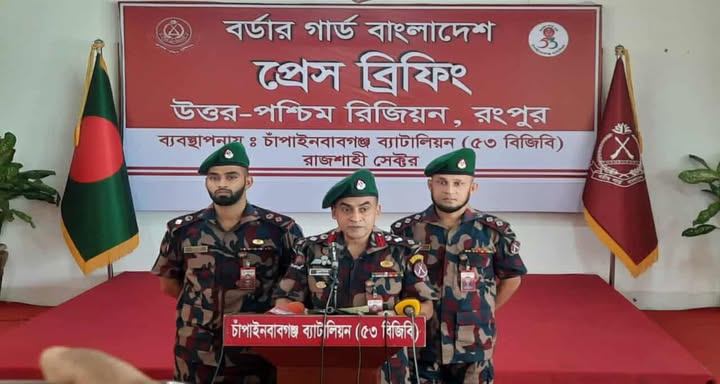 বিজিবি কর্তৃক ৬০ কোটি টাকার চোরাই পণ্য জব্দ ও ৫০১ জন গ্রেফতার