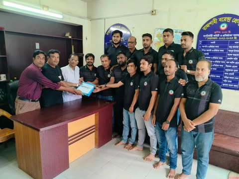 রাজশাহী বরেন্দ্র প্রেসক্লাবের নবনির্বাচিত কমিটির অভিষেক অনুষ্ঠিত