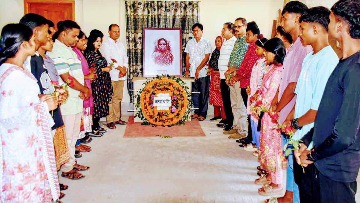 সাঁওতাল নেত্রী প্রিসিলা মুরমু’র মৃত্যু, গাইবান্ধায় শোকসভা