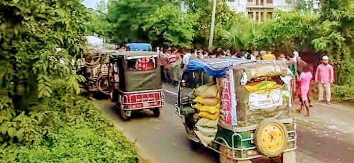 গাইবান্ধায় সড়ক দুর্ঘটনায় মোটরসাইকেল চালক নিহত