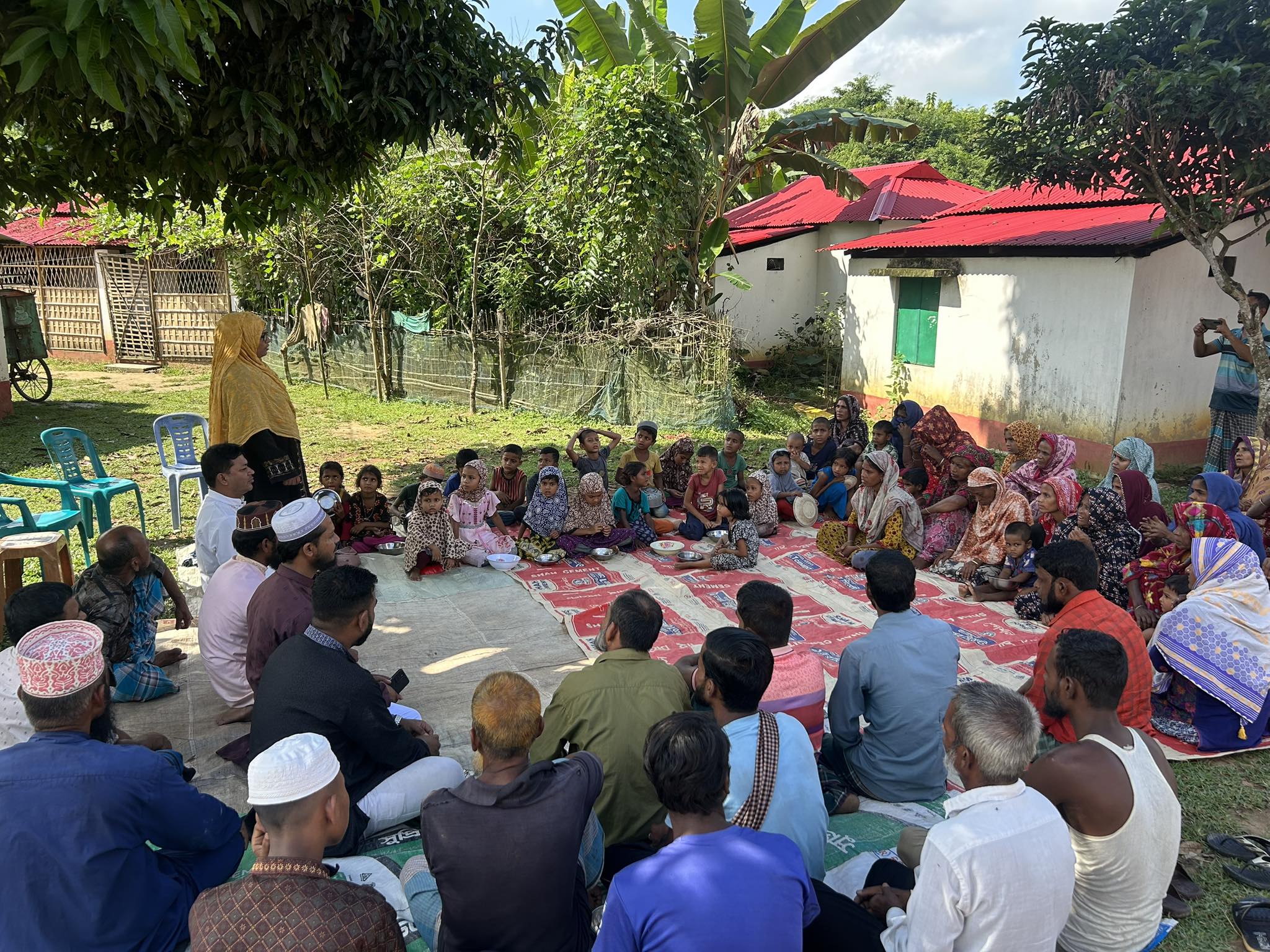 কমলগঞ্জে আবাসন প্রকল্পে ইসলামী মক্তব উদ্বোধন