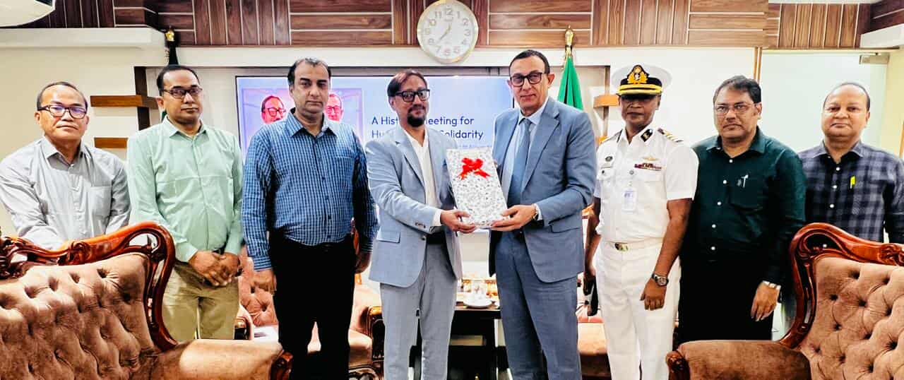 ফিলিস্তিনে গণহত্যা বন্ধের আহবান চসিক মেয়র ডা. শাহাদাতের