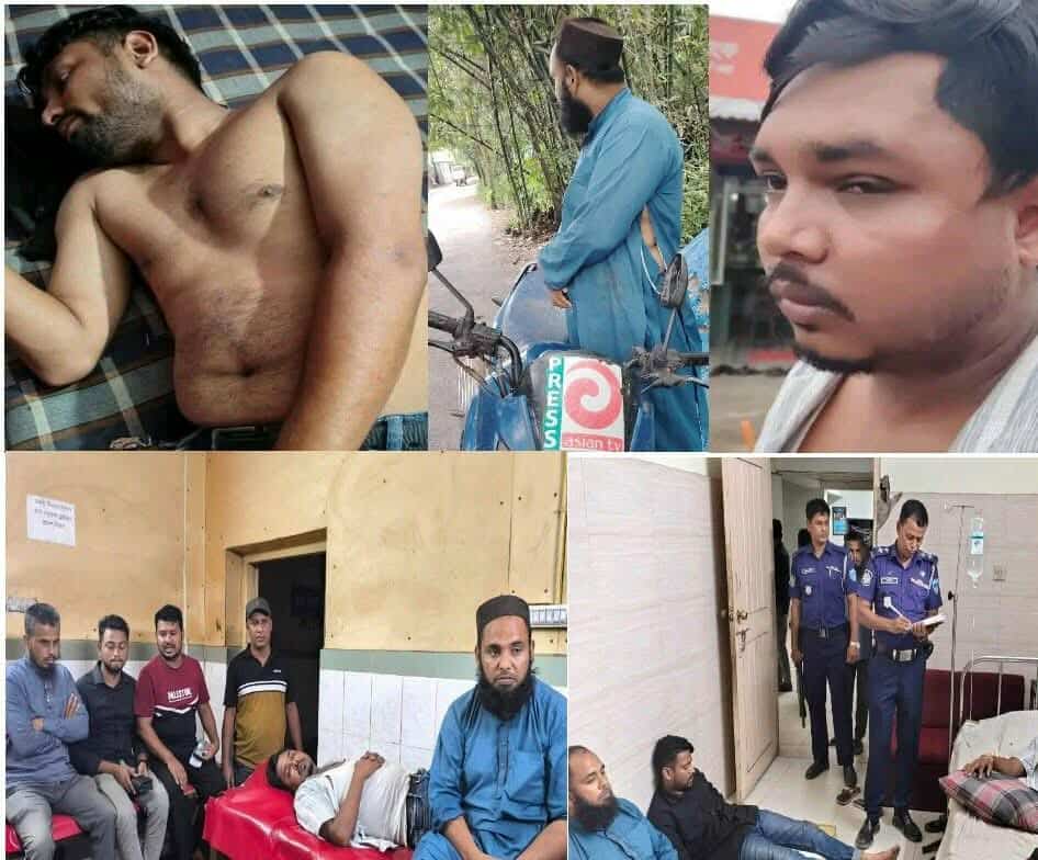 দেবিদ্বার সাংবাদিকের উপর সন্ত্রাসী হামলা সহ মোবাইল, ক্যামেরা ছিনতাই