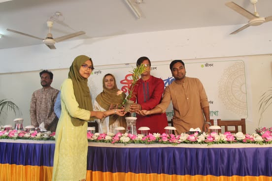 ইবিতে গ্রীন ভয়েসের নবীনবরণ অনুষ্ঠিত