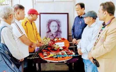 “নয়নের জলে স্মরি তোমারে” অনুষ্ঠানে আমিনুল গোলাপকে শ্রদ্ধায় স্মরণ