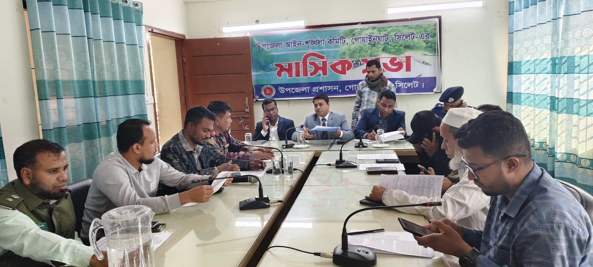 গোয়াইনঘাটে আইনশৃঙ্খলা কমিটির সভায় বিকল্প কর্মসংস্থান দৃশ্যমান করার দাবি