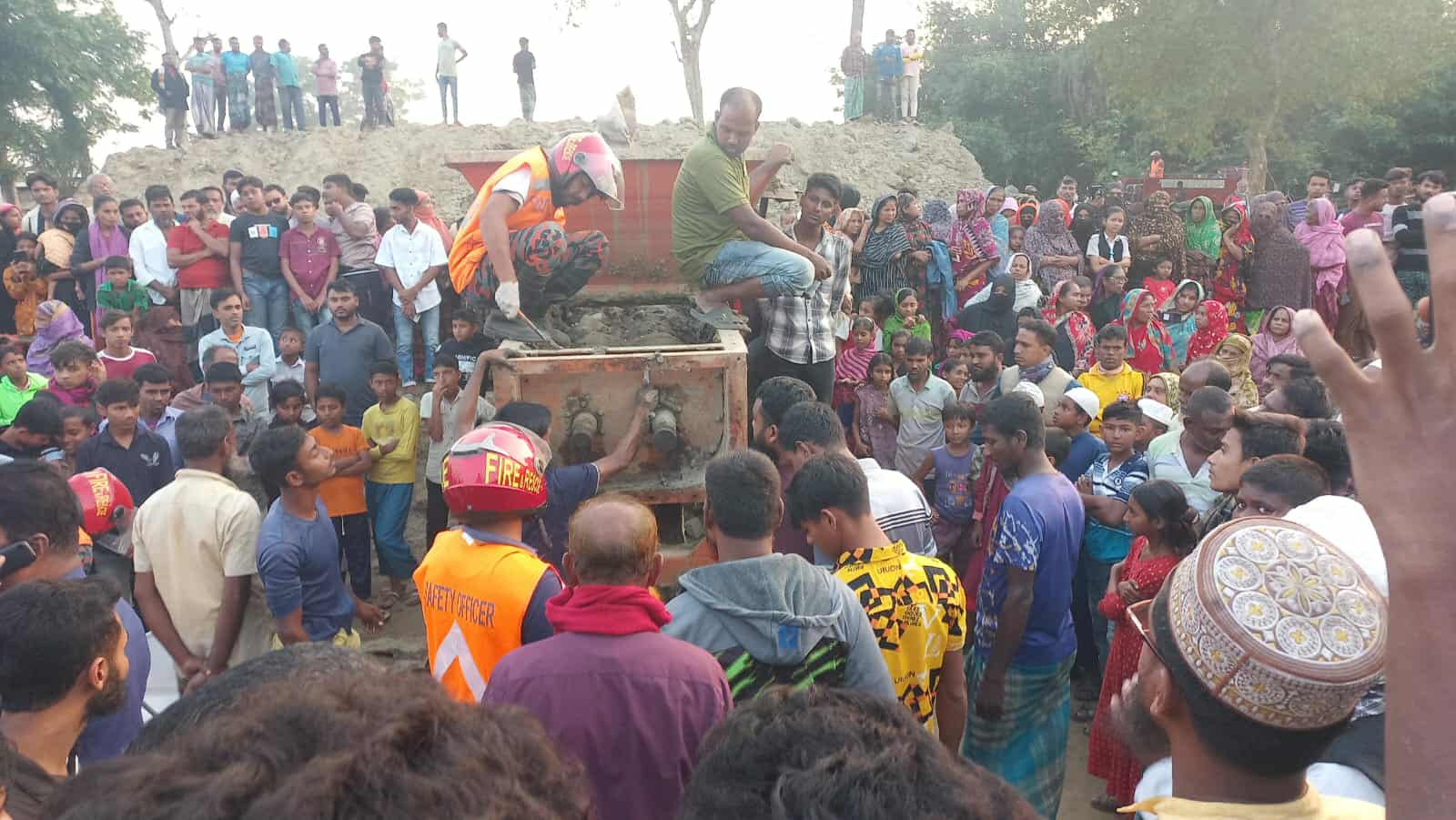 মনিরামপুরে ভাটার মাটি পাকানো মেশিনে শ্রমিকের মর্মান্তিক মৃত্যু