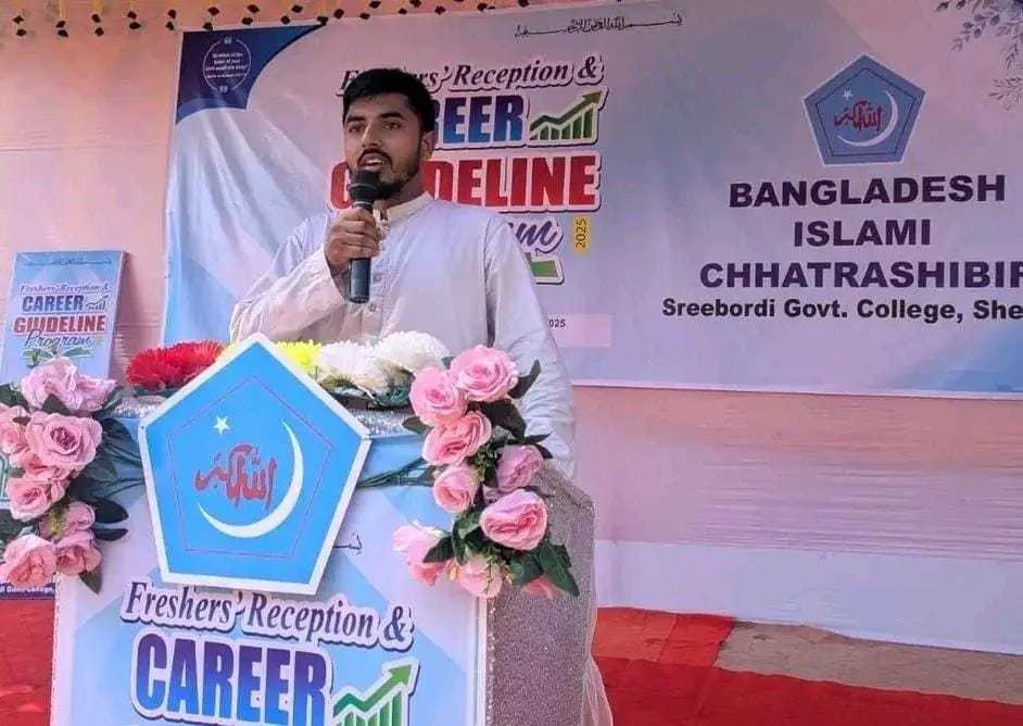 শিবির সমর্থিত প্যানেলের সাহিত্য–সংস্কৃতি সম্পাদক পদে আলোচনায় রাসেল