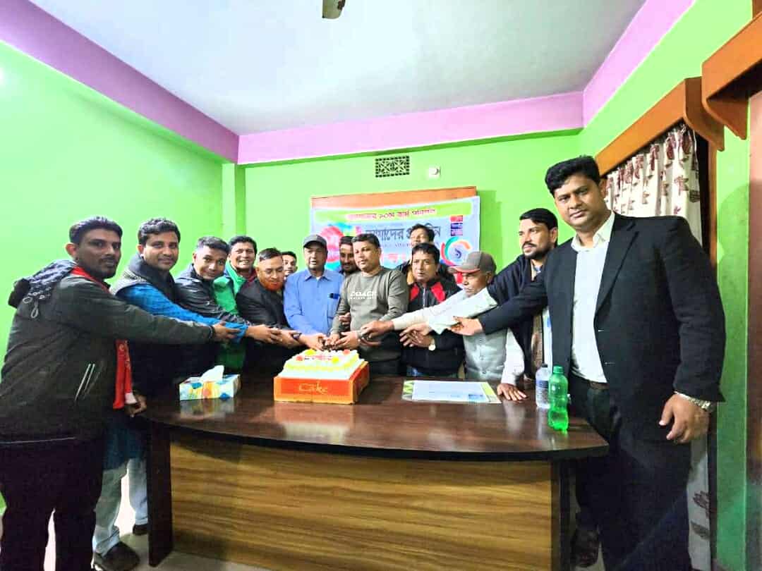 পলাশবাড়ীতে আমাদের প্রতিদিন পত্রিকার প্রতিষ্ঠাবার্ষিকী পালিত