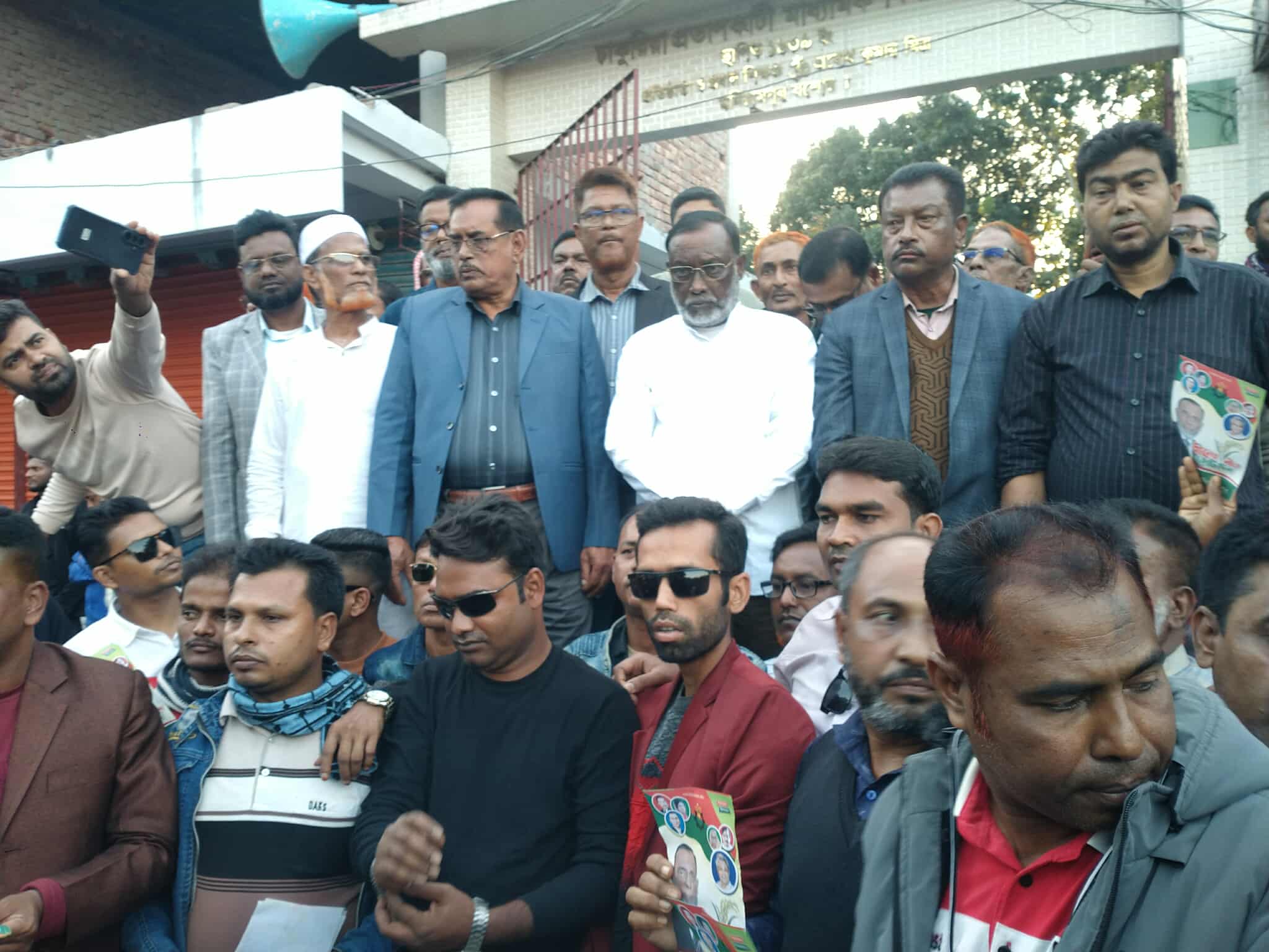 মনিরামপুরে ধানের শিষের পথসভা ও গনসংযোগ করেছেন শহিদ মোঃ ইকবাল হোসেন
