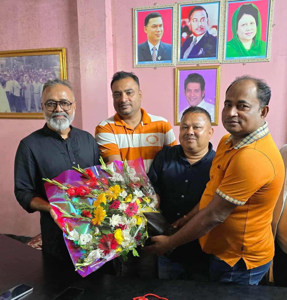 বিএসটিএমপিআইএ’র সভাপতি নির্বাচিত হওয়ায় গোলাম ফারুক খোকনকে কায়েত পাড়া ইউনিয়ন যুবদলের অভিনন্দন