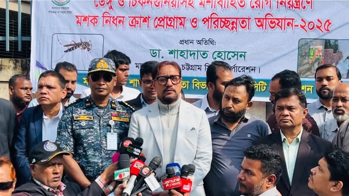 স্থায়ীভাবে জলাবদ্ধতামুক্ত হচ্ছে কাতালগঞ্জ এলাকা:- চসিক মেয়র