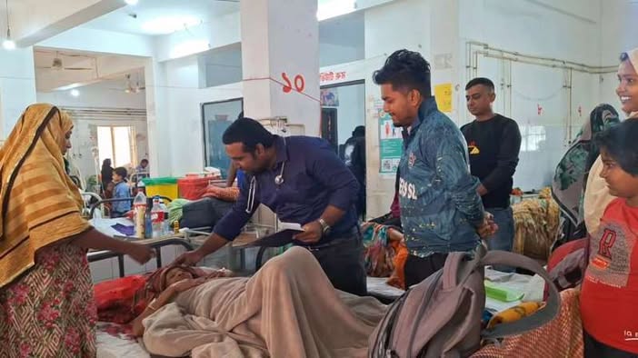 নড়াইল সদর হাসপাতালের লিফটের কাজ দীর্ঘ ৮ বছরেও শেষ হয়নি
