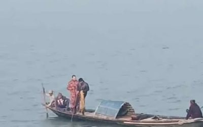 চরভদ্রাসনে পদ্মা নদীতে   তিন দিনেও সন্ধান মেলেনি আরিফের, পদ্মা নদীতে শ্রমিক নিখোঁজ
