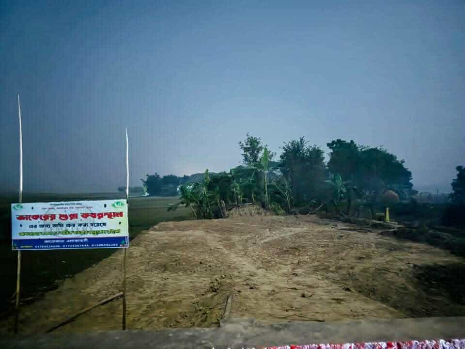 চরভদ্রাসনে জাকেরের সুরা কবরস্থানে উন্নয়নকাজে নতুন অগ্রগতি