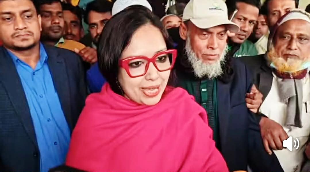 ব্রাহ্মণবাড়িয়া-২ আসন: আল্লাহর পরিকল্পনায় বিএনপির জোয়ারের বিপক্ষে স্বতন্ত্র প্রার্থী হয়ে নির্বাচন করছি—রুমিন ফারহানা