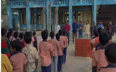 প্রাথমিক বিদ্যালয়ে শিশুদের দিয়ে জোরপূর্বক রাজনৈতিক স্লোগান, ভিডিও ভাইরাল অভিভাবক ও স্থানীয়দের তীব্র ক্ষোভ