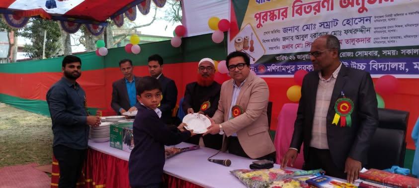 শিক্ষার্থীদের মনন ও মেধাবিকাশে পড়ালেখার পাশাপাশি সহপাঠ্যক্রমিক চর্চার কোন বিকল্প নেই-মাহির দায়ান।